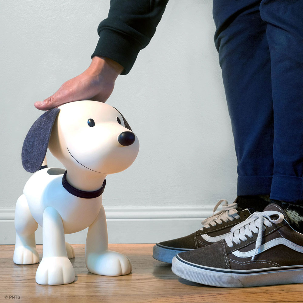 Snoopy (Newsprint Grayscale)