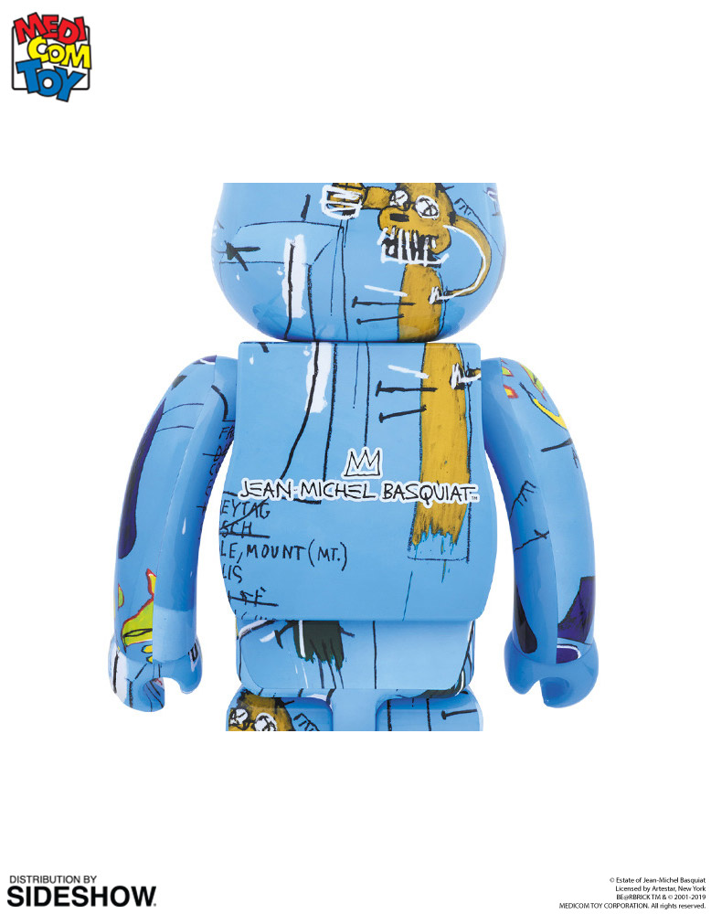 Be@rbrick Jean-Michel Basquiat #4 100% and 400%