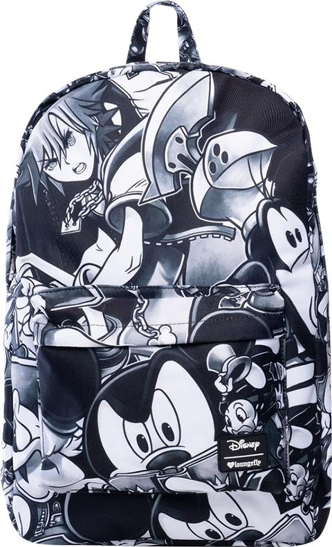 Kingdom Hearts (Black & White) Backpack