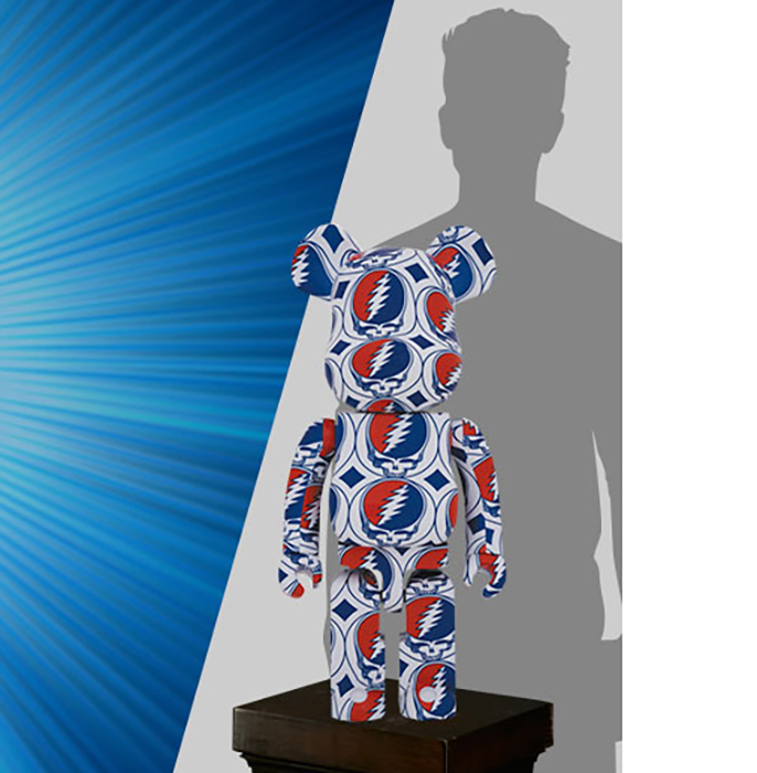 Be@rbrick Grateful Dead (Steal Your Face) 1000％