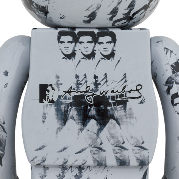 Be@rbrick Andy Warhol’s Elvis Presley 100% & 400%