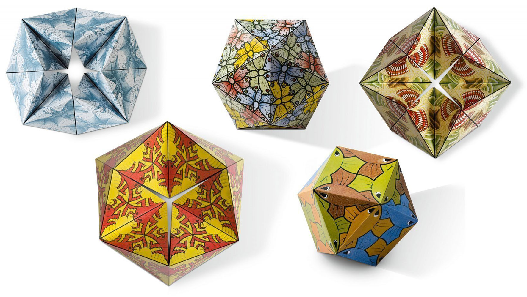 MC. Escher. Kaleidocycles