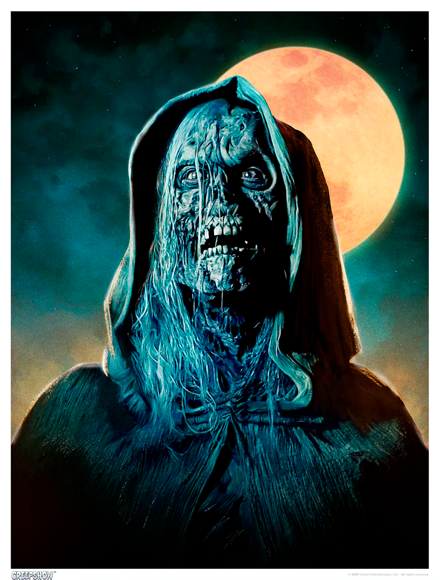 'The Creep’ Glow-In-The-Dark Portrait