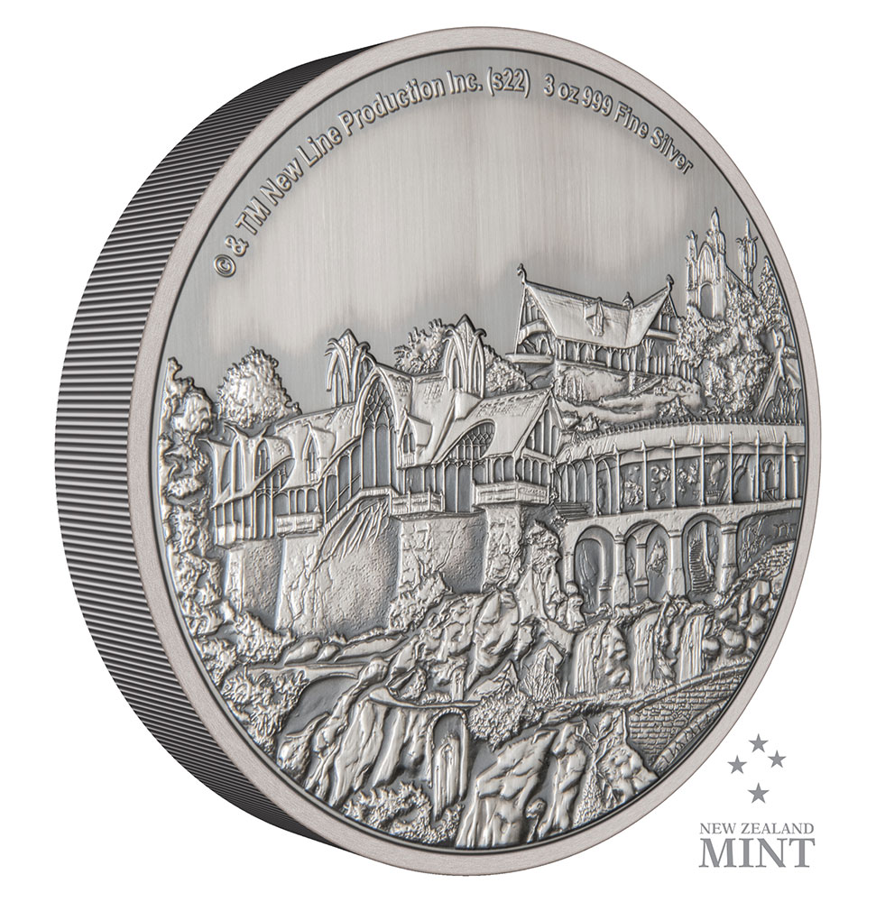 Rivendell 3oz Silver Coin