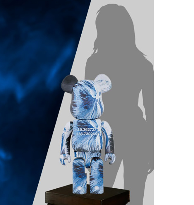 Be@rbrick Benjamin Grant Overview Fuji 1000%