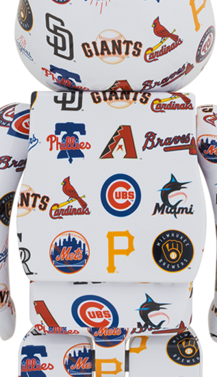 Bearbrick MLB National League 1000%