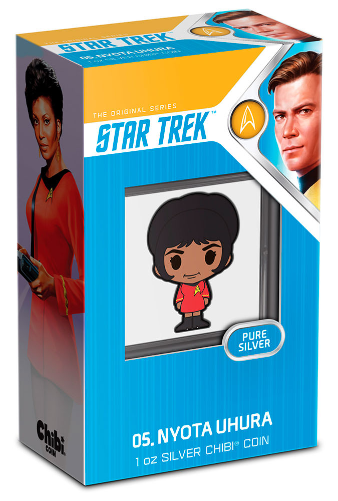 Nyota Uhura 1oz Silver Coin
