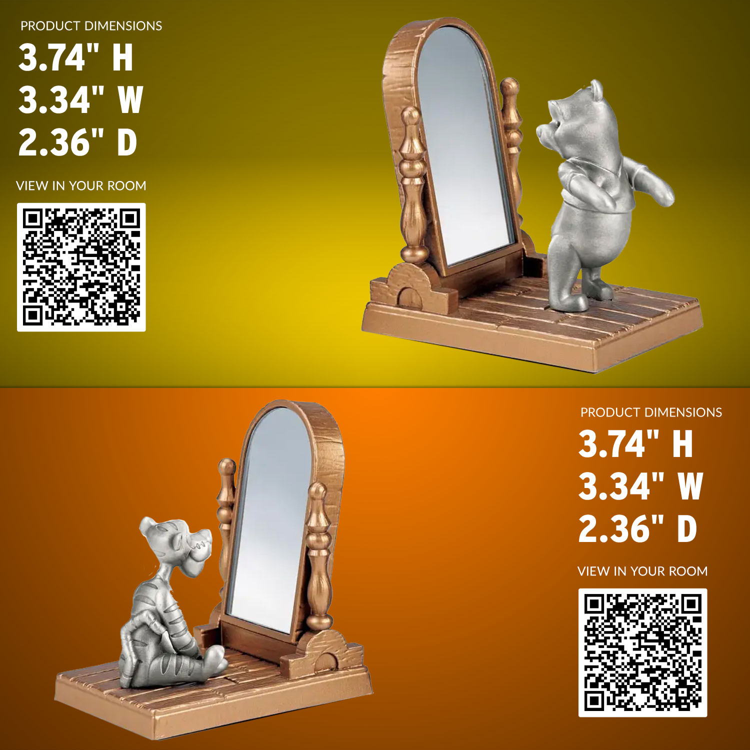 Pooh and Tigger Bookend