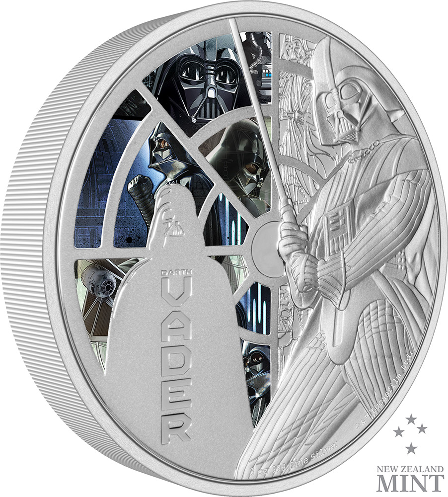 Darth Vader 3oz Silver Coin