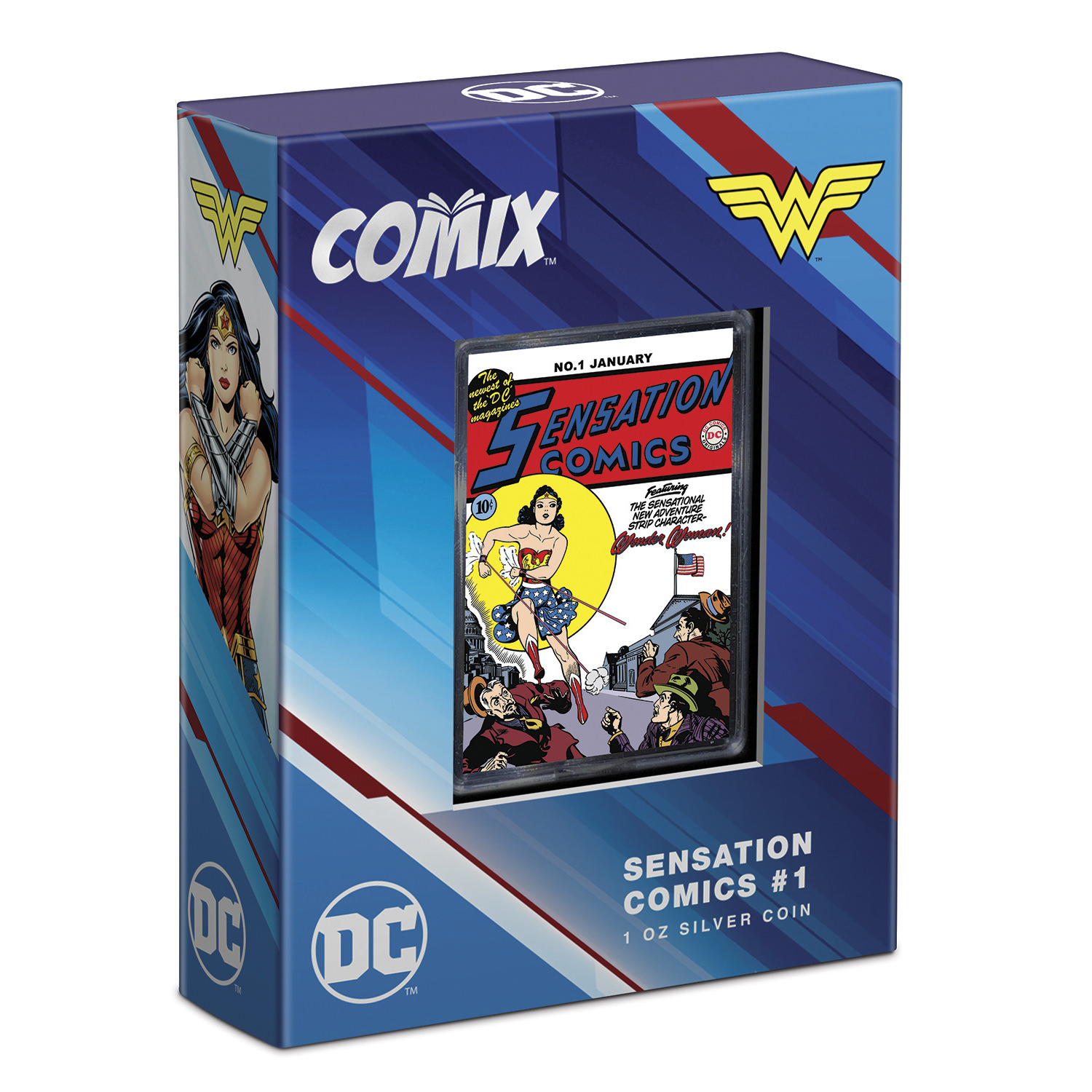 Sensation #1 1oz Silver Coin