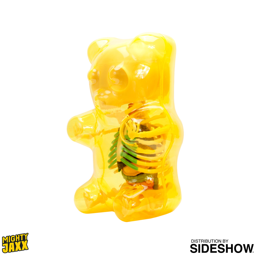 Funny Anatomy Gummi Bear (Clear Yellow)
