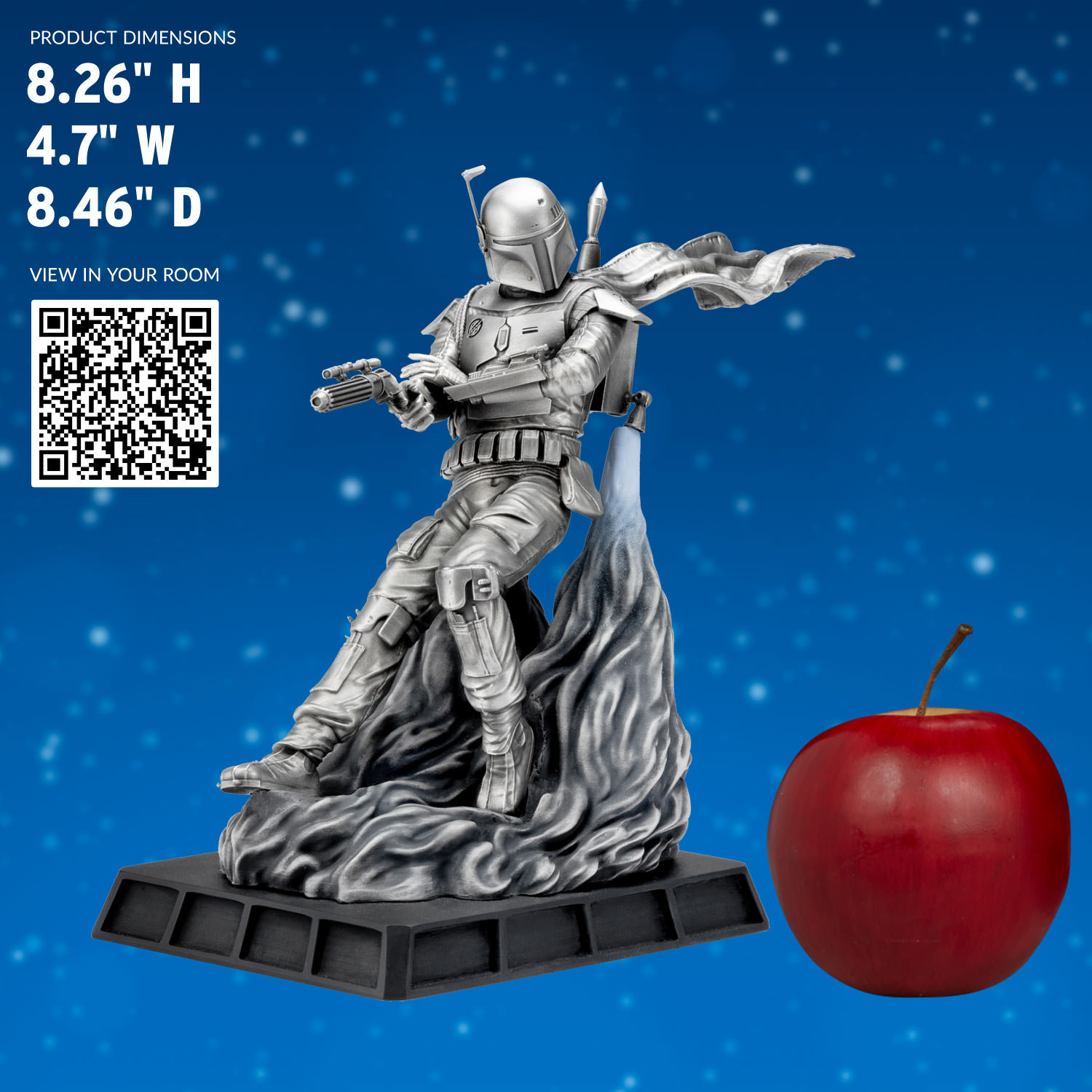 Boba Fett Battle Ready Figurine