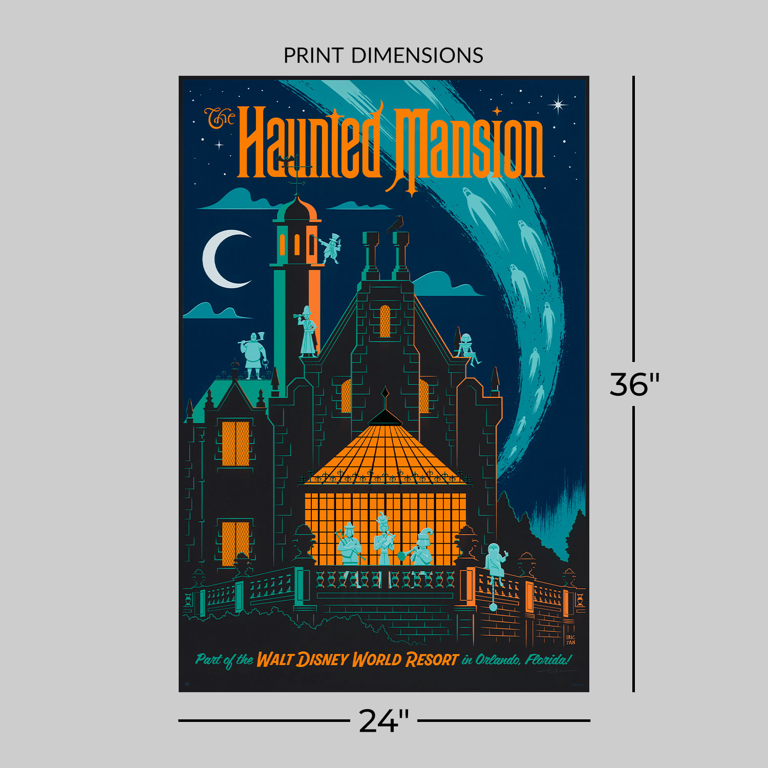 Magic Kingdom's Haunted Mansion