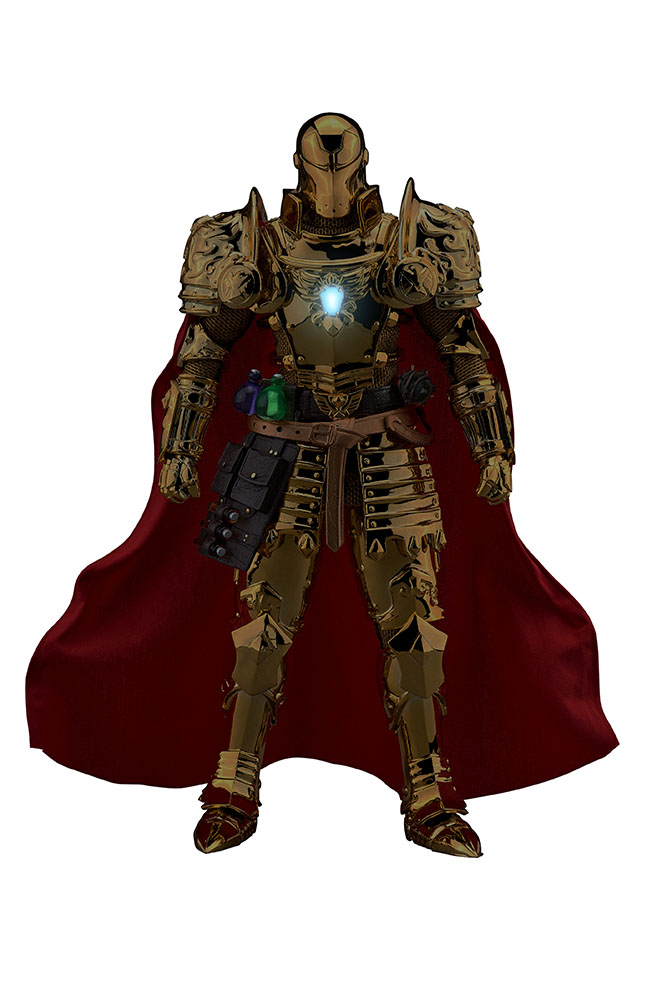 Medieval Knight Iron Man (Golden)