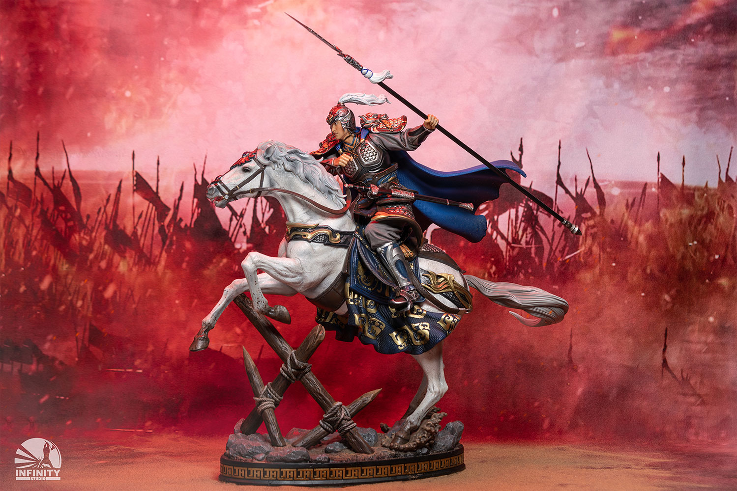 Three-Kingdoms Generals Zhao Yun Colored Edition