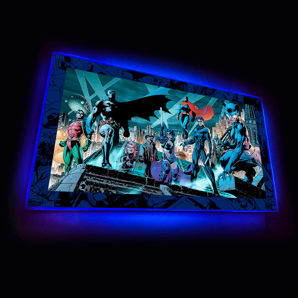 Justice League (1) LED Mini-Poster Light