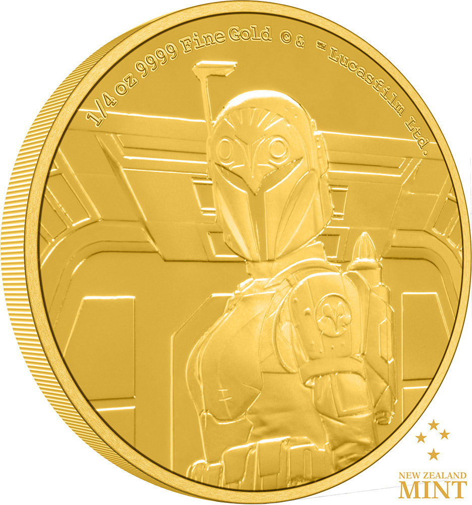 Bo-Katan Kryze ¼oz Gold Coin