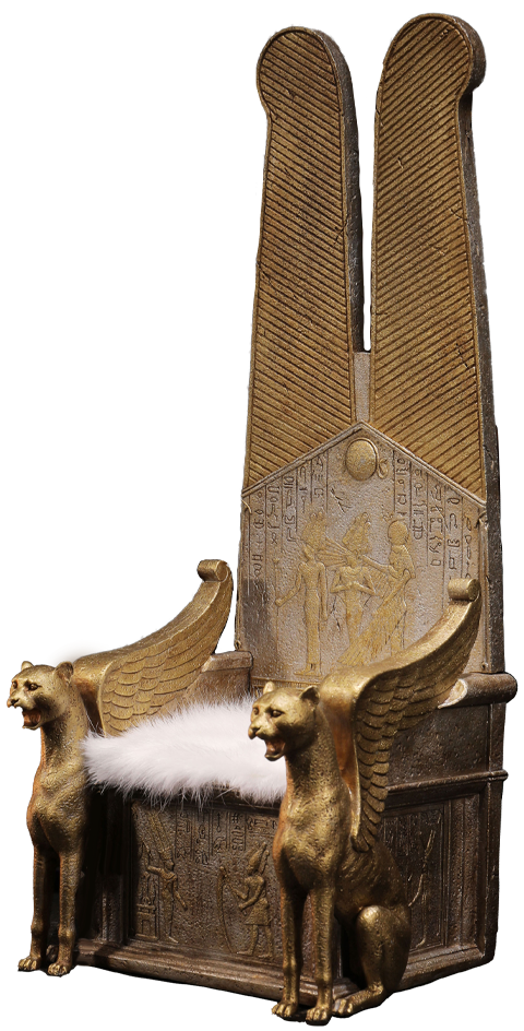 Egyptian Throne (Golden)
