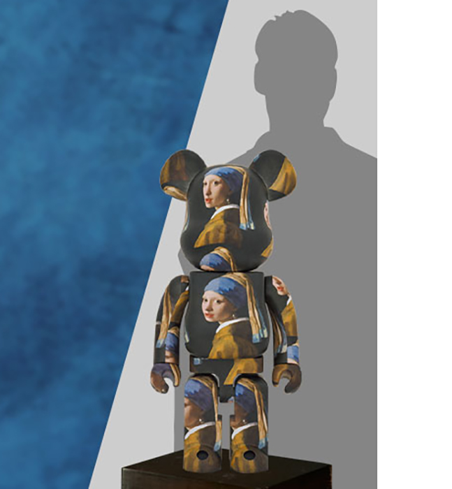 Be@rbrick Johannes Vermeer (Girl with a Pearl Earring) 1000%