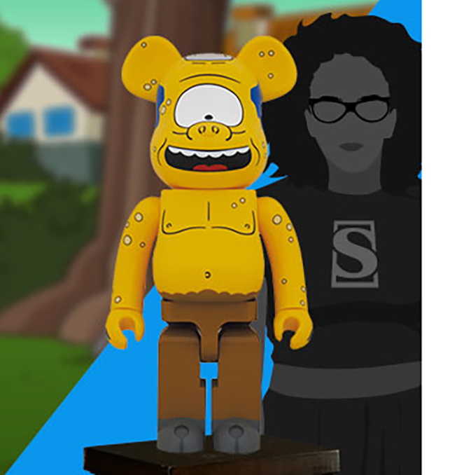Be@rbrick Simpsons Cyclops 1000%