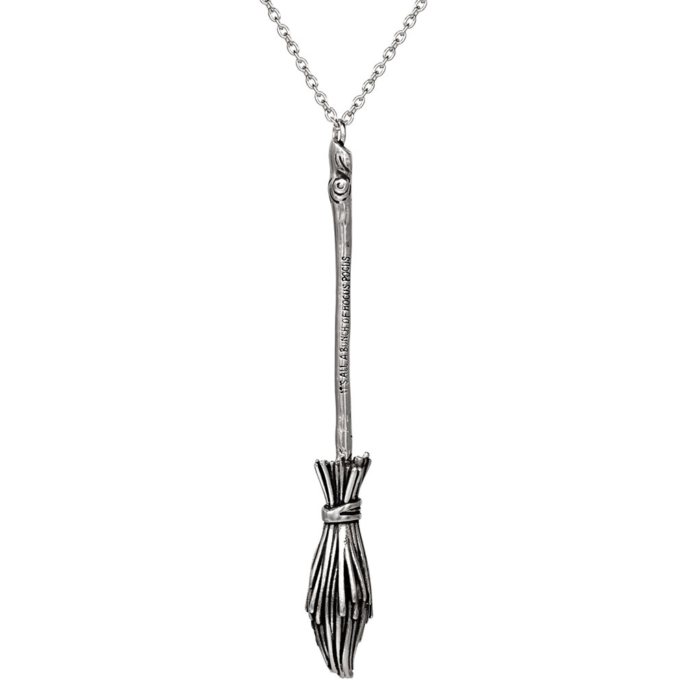 Hocus Pocus Broom Necklace
