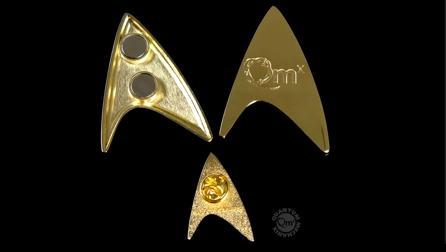 Enterprise Medical Badge and Pin Set