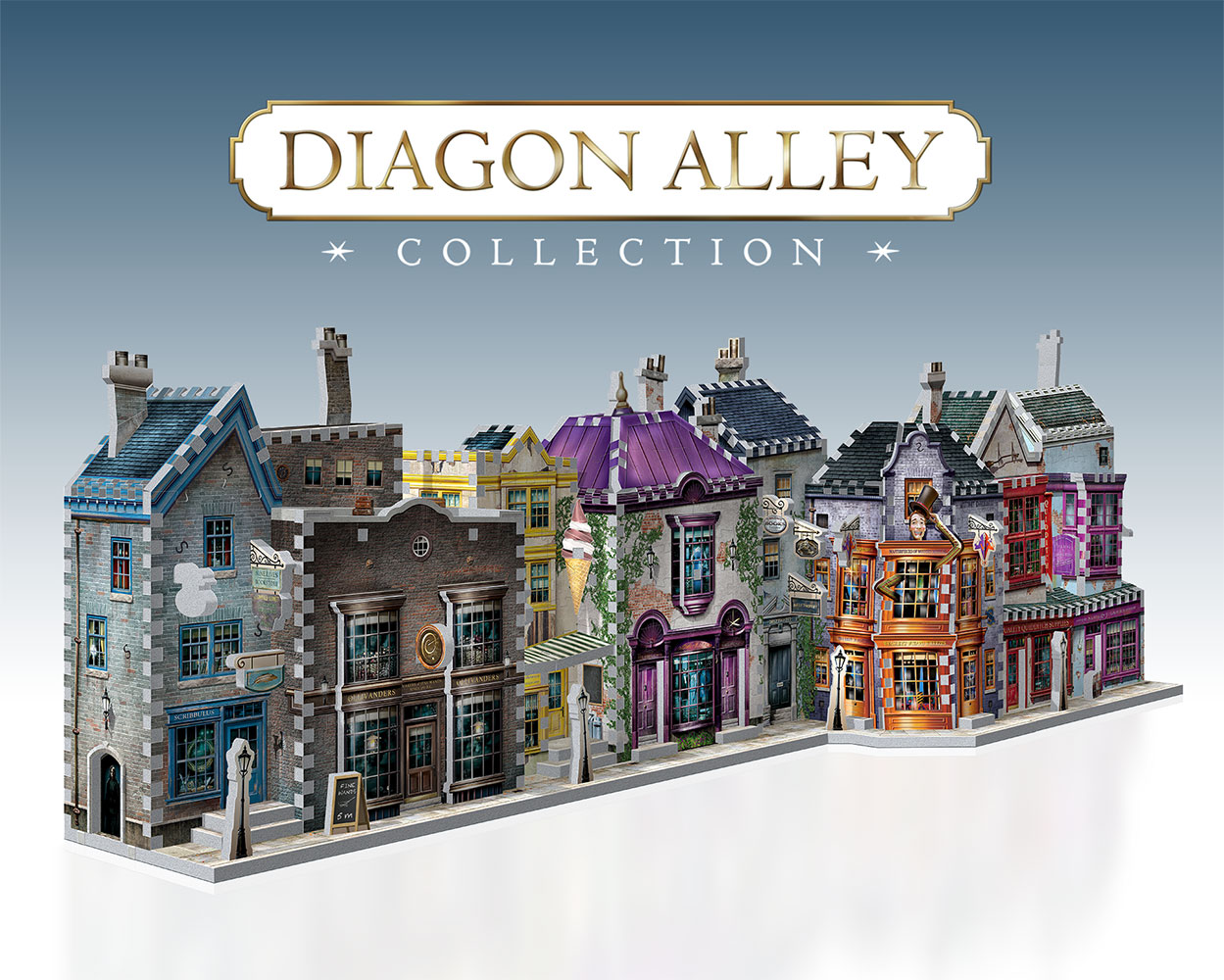 Diagon Alley 3D Puzzle Set