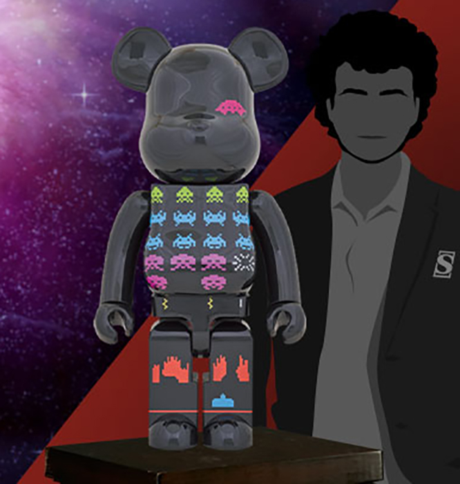 Be@rbrick Space Invaders 1000%