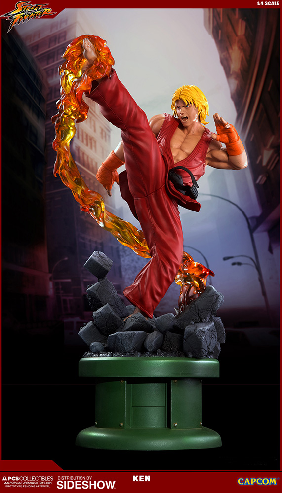Ken Masters with Dragon Flame