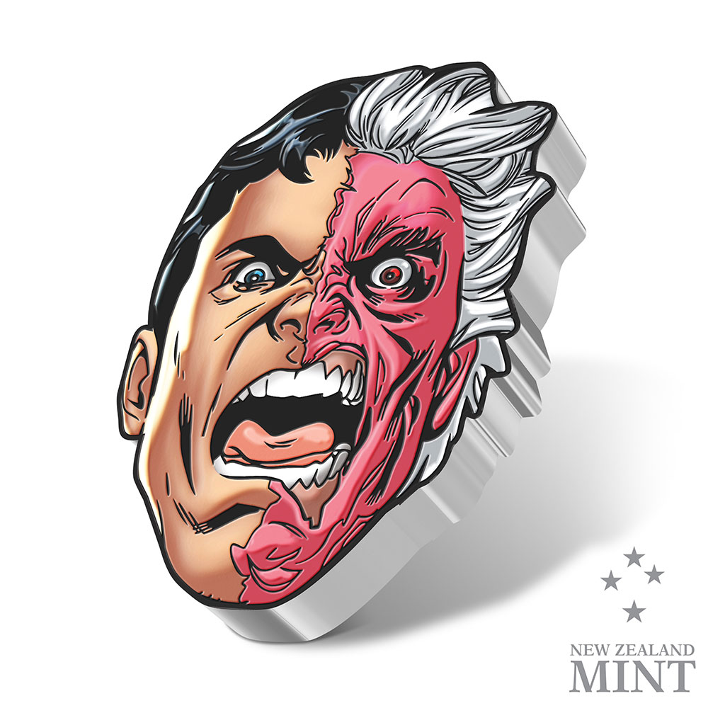 Two-Face 1oz Silver Coin