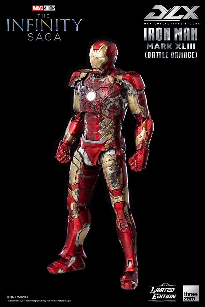 DLX Iron Man Mark 43 (Battle Damage)
