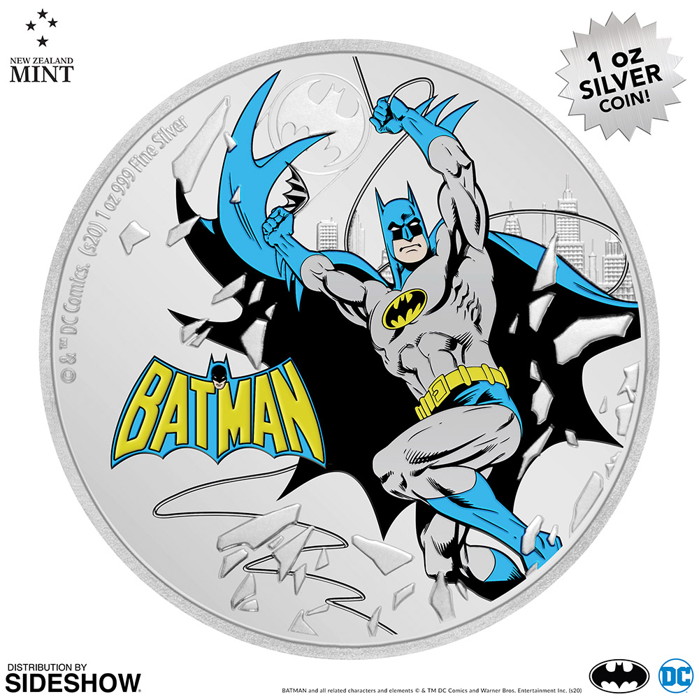 2020 Batman 1oz Silver Coin
