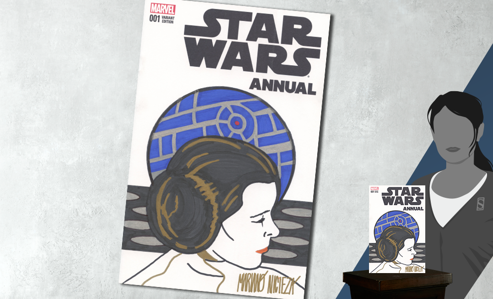 Star Wars Annual #1 Princess Leia Sketch Cover