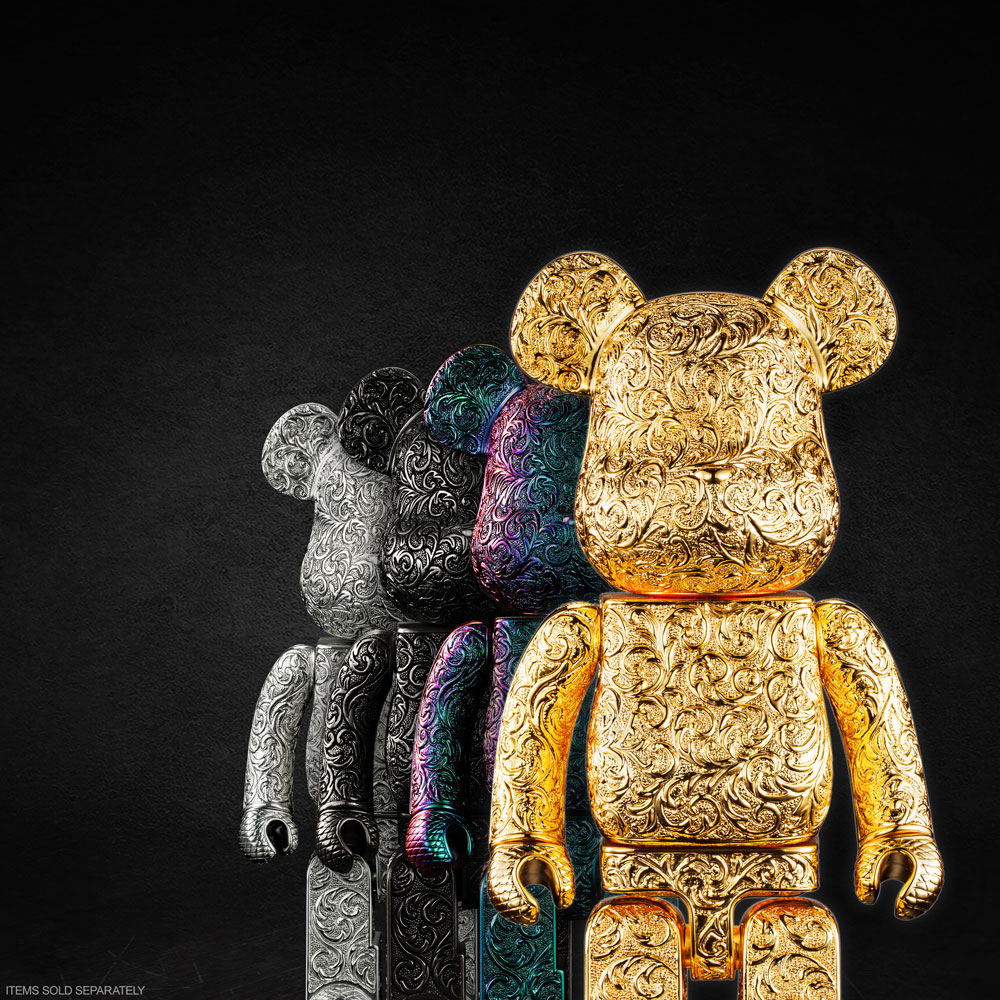 Be@rbrick Royal Selangor Arabesque Golden 400%