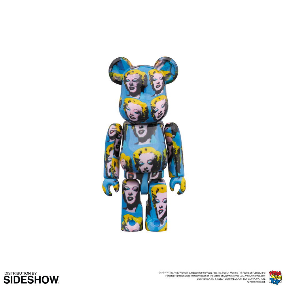 Be@rbrick Andy Warhol's Marilyn Monroe 100% and 400%