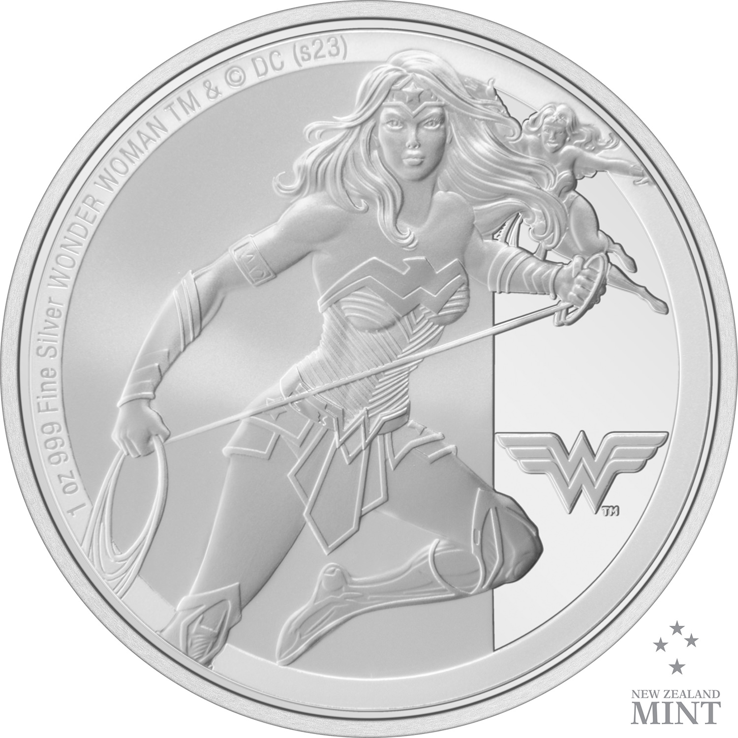 Wonder Woman 1oz Silver Coin