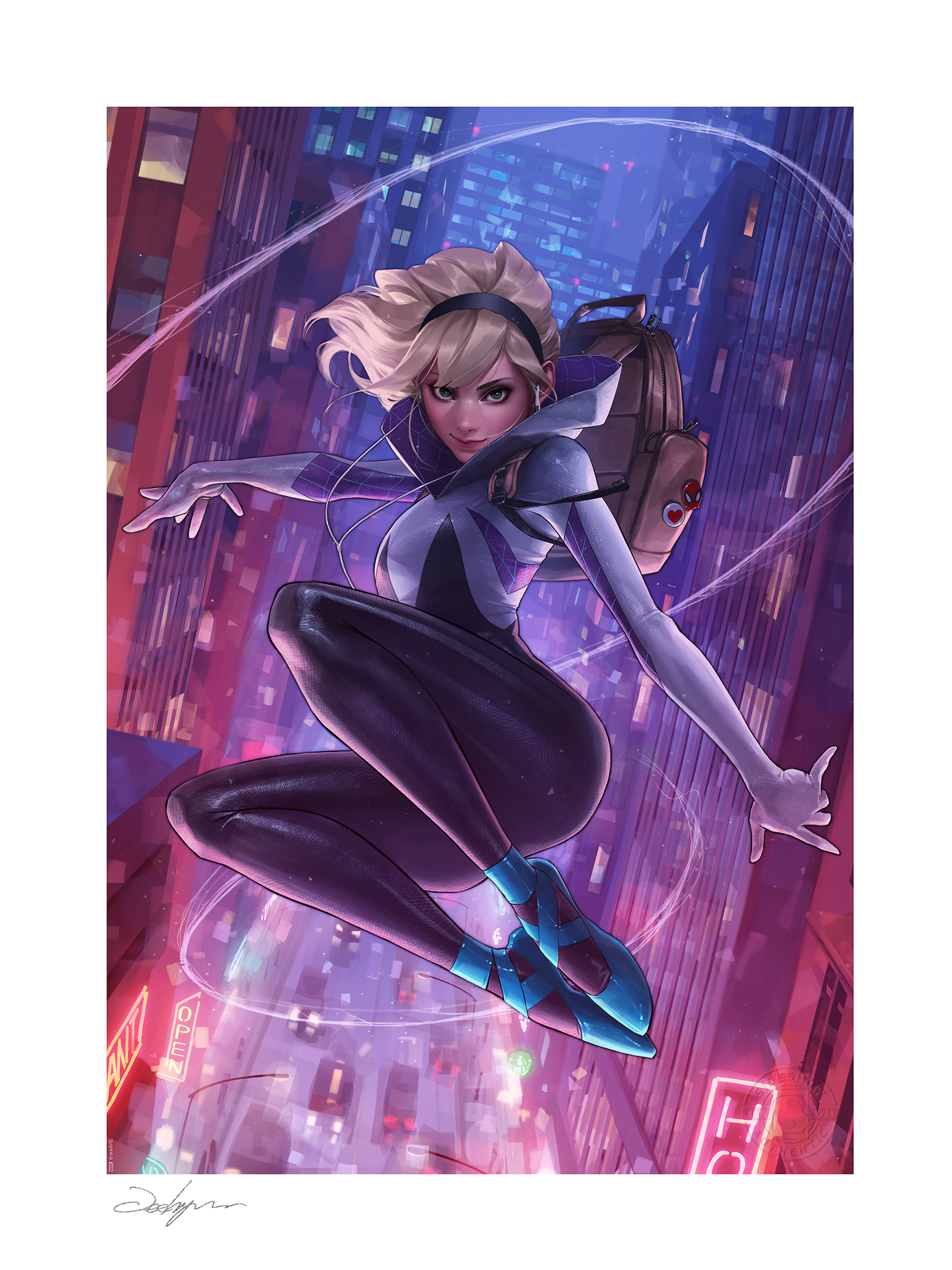 Spider-Gwen Unmasked Variant