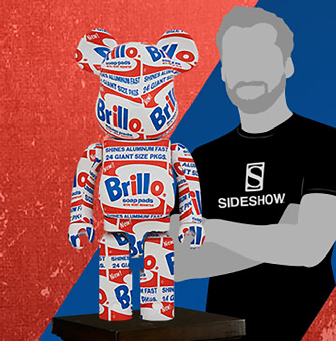 Be@rbrick Andy Warhol “Brillo” 1000%