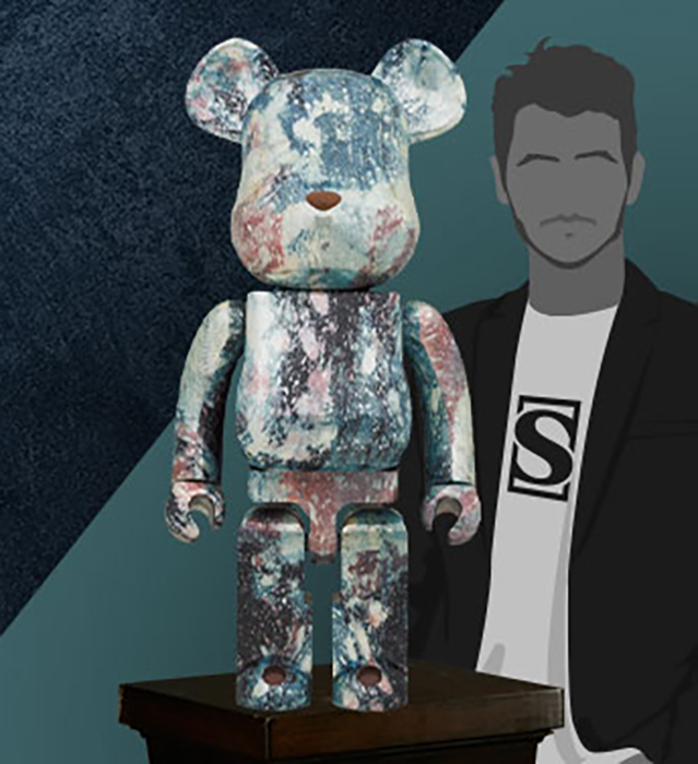 Be@rbrick Pushead #5 1000%