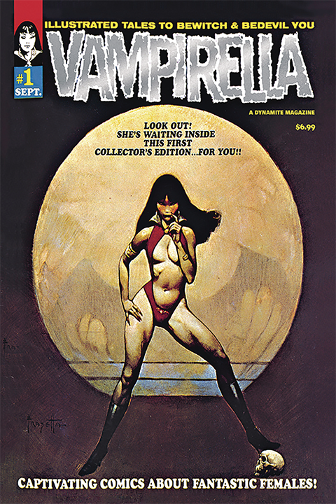 Vampirella #1 (1969) Limited Platinum Foil Edition