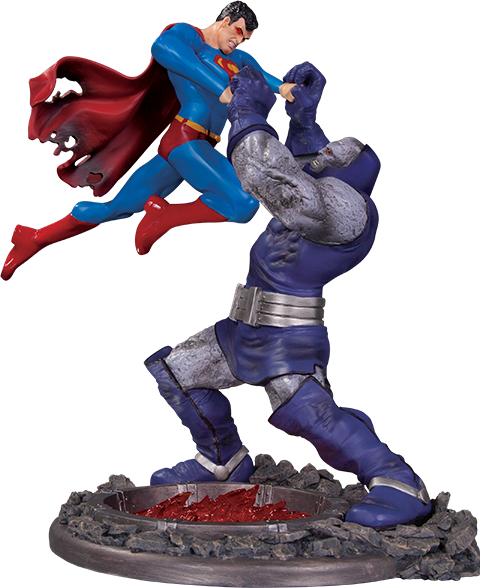 Superman vs Darkseid Battle