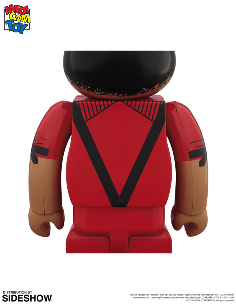 Be@rbrick Michael Jackson Red Jacket 100% and 400%