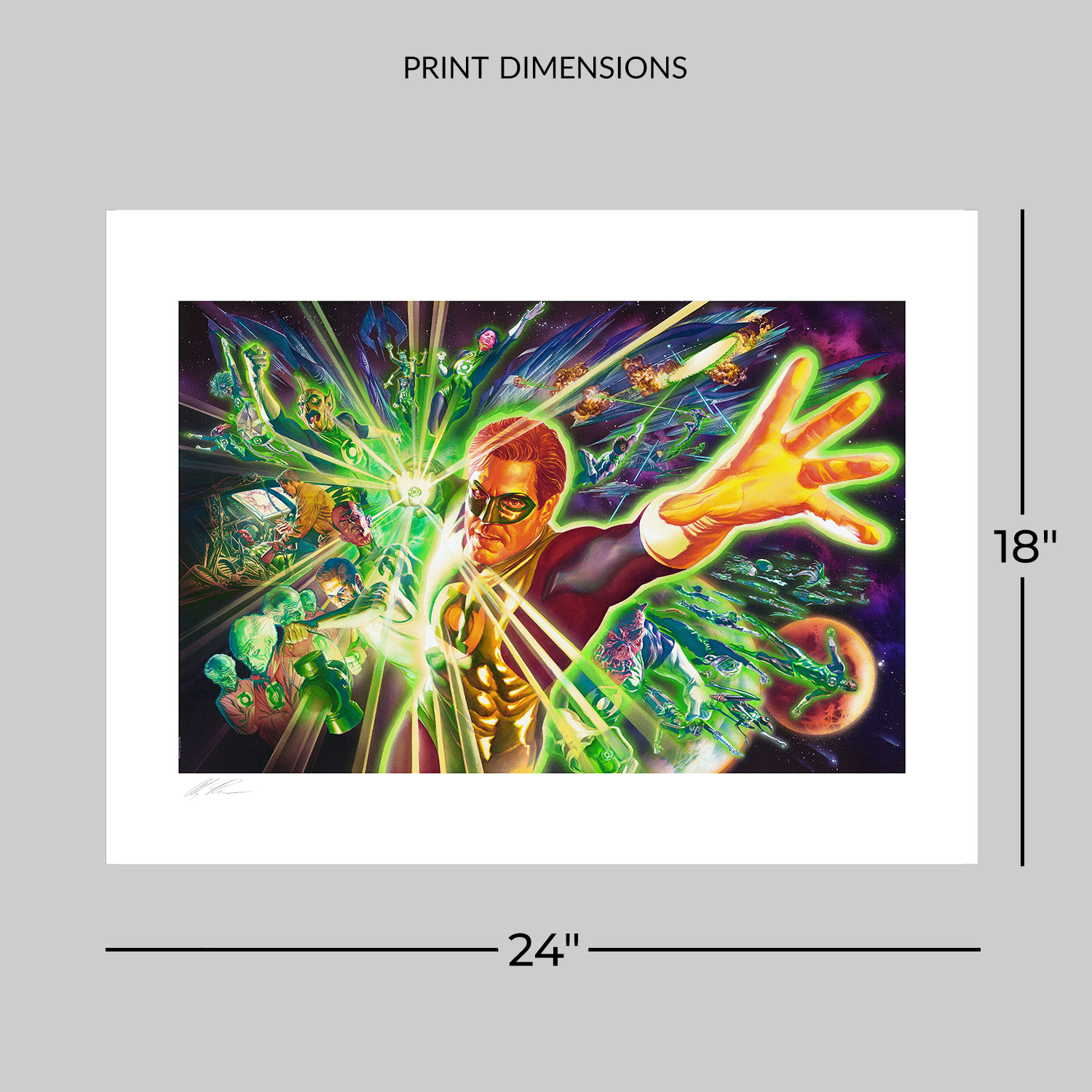 The Green Lantern Corps