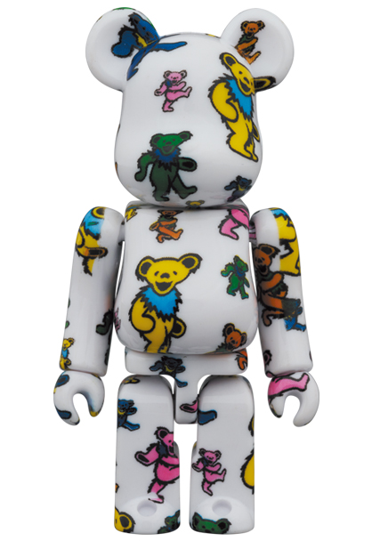 Be@rbrick Grateful Dead (Dancing Bear) 100％ and 400％ Set