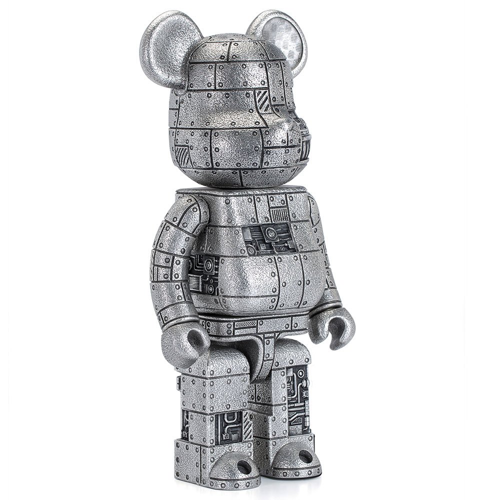 Steampunk Be@rbrick 400% Iron Bright (Special Edition)