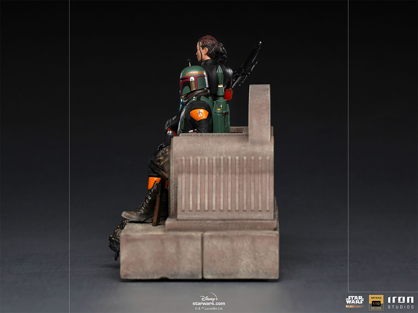 Boba Fett & Fennec Shand on Throne Deluxe
