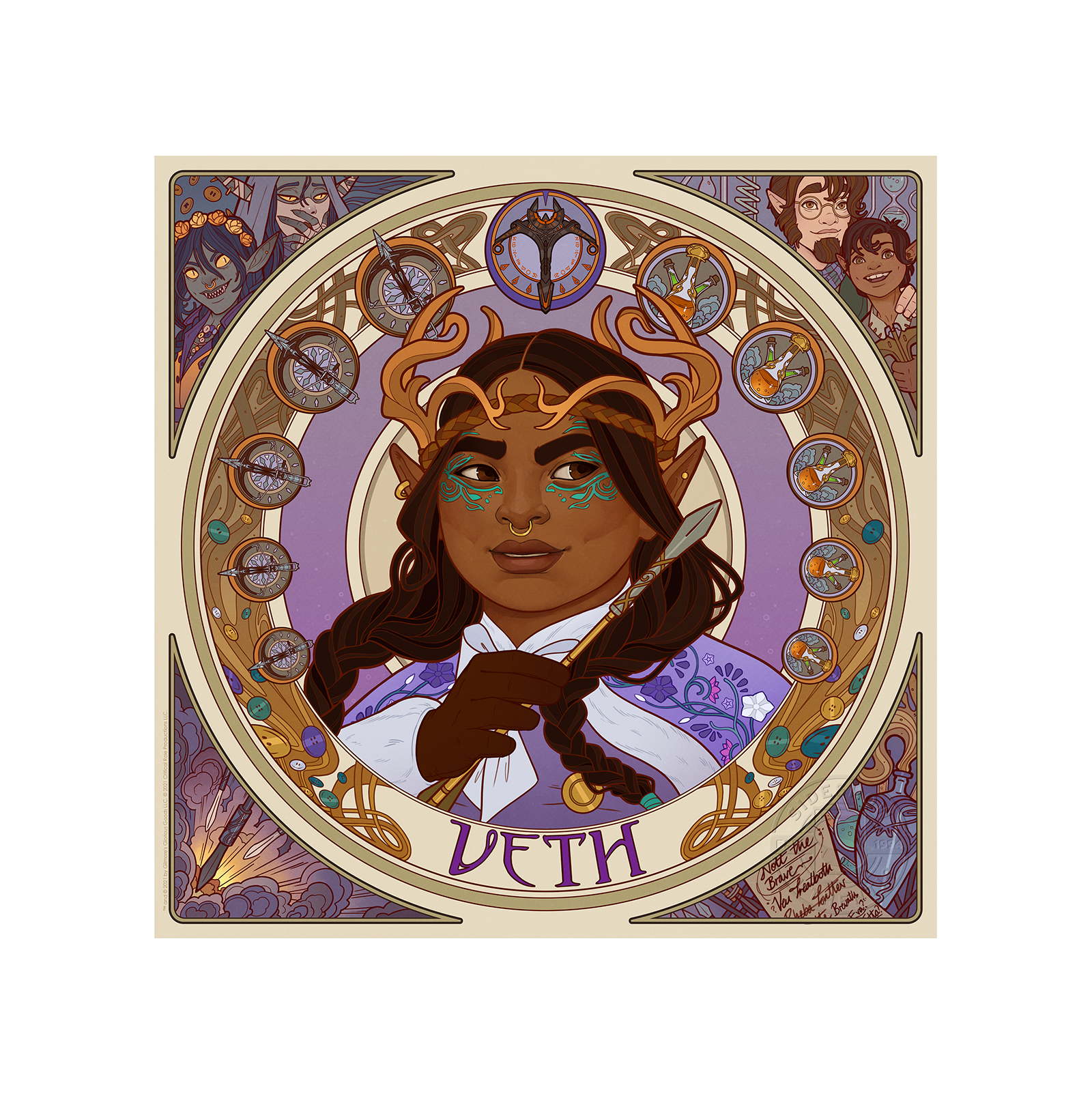 Mighty Nein Portrait Series: Veth