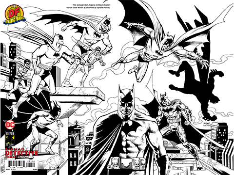 Detective Comics #1000 Pure Line Art Edition