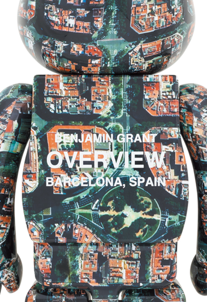 Be@rbrick Benjamin Grant Overview Barcelona 1000％