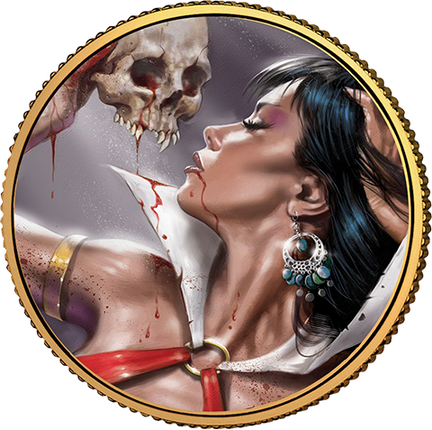 Vampirella (Lucio Parrillo) Gold Coin